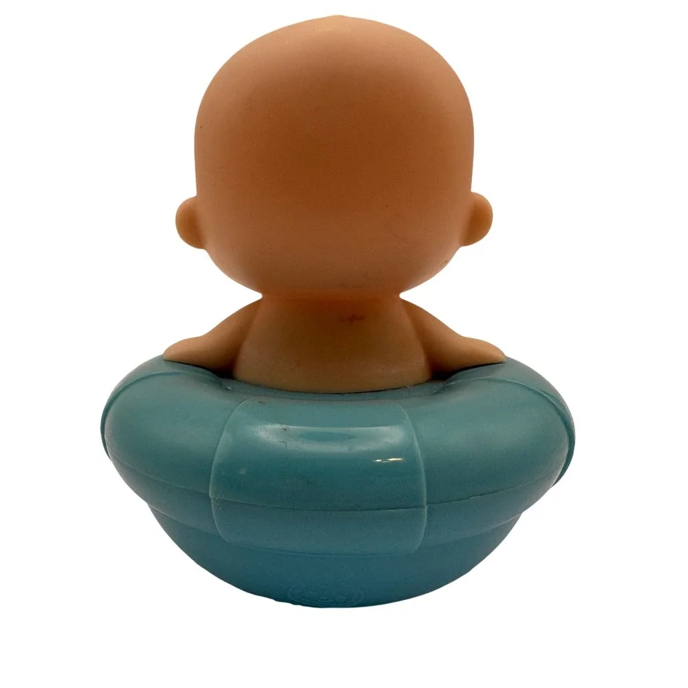 Cocomelon JJ Bath Toy Jazwares Moonbug Teal Inner Tube Floating Figure 2022